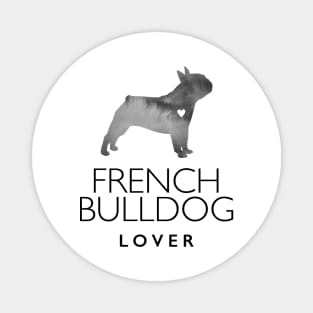 French Bull Dog Lover Gift - Ink Effect Silhouette Magnet